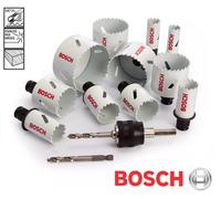 Bosch QUICK CHANGE Release Hole Saw Cutter Bit HSS Bi-Metal Wood Plastic Holesaw