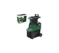 Bosch Quiet Garden Shredder AXT 25 D (2500 W; Suitable for Tough wood and Thorny Shrubs; Integrated Collection Box 53L; in Carton Packaging)