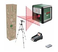 Bosch QUIGO PLUS Self Levelling Cross Line Laser Level and Tripod