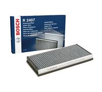 Bosch R2407 Activated Carbon Cabin Filter, Replacement Filter - Against Unpleasant Smells, Pollen and Dust for Cleaner Air Inside the Vehicle