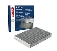 Bosch R2538 Activated Carbon Cabin Filter, Replacement Filter - Against Unpleasant Smells, Pollen and Dust for Cleaner Air Inside the Vehicle