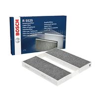 Bosch R5525 Activated Carbon Cabin Filter, Replacement Filters - Against Unpleasant Smells, Pollen and Dust for Cleaner Air Inside the Vehicle