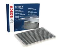 Bosch R5553 Activated Carbon Cabin Filter, Replacement Filter - Against Unpleasant Smells, Pollen and Dust for Cleaner Air Inside the Vehicle
