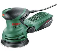 Bosch Random Orbit Sander PEX 220 A 220W Electric - Green Palm Grip Handle