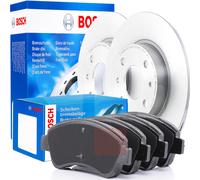 Bosch Rear Brake Discs And Pads Kit For AUDI A6 C6 2.0 2.7 2.8 3.0 3.2