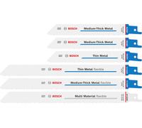 Bosch Reciprocating Saw Blade Variety Reciprocating Saw Blade Set, 6 Pcs 2607012091