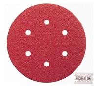 Bosch Red Wood Sanding Disc 150mm 150mm 180g Pack of 5