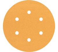 Bosch Red Wood Top Sanding Disc 150mm 150mm 120g Pack of 5
