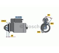 BOSCH REMAN STARTER - 0986018170