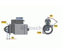 BOSCH REMAN STARTER - 0986020890