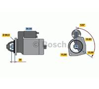 BOSCH REMAN STARTER (HGV) - 0986021190
