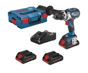 BOSCH ROBERT PRO BOSC0299 GSR 18V-110 C Drill + 3 x 5.0Ah + Gal 18V-40 Charger + L-Boxx BOSCH-0615990L8F
