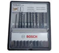 Bosch 2607010540 Wood Jigsaw Blade Set (10-Piece)