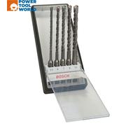 Bosch Robust Line SDS-plus-5 Hammer x5 Pcs Drill Bit Set 2607019929