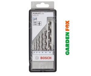 BOSCH RobustLINE HSS-G 6 Piece DRILL SET 2607010529 3165140446136 ZTA