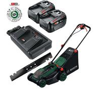 Bosch Rotak 18V2-38 Twin 18V 36V Cordless Lawnmower Mower 32Cm 2 X 4.0Ah Battery - Bosch Power For All