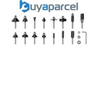 Bosch Router bit sets PRO Router Bit Mixed Set Shank 6 mm 15 pcs 2607017471