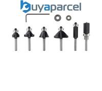 Bosch Router bit sets PRO Router Bit Trim & Edging Set Shank 6mm 6pcs 2607017468