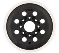 BOSCH RS034 5 in. Soft Hook-and-Loop Sanding Pad | 5-Inch Diameter | Hook-and-Loop Surface | Multi-Hole Dust Extraction | Foam Construction | Sanding Accessory | Service Part