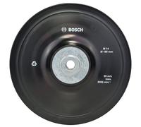 Bosch Rubber Backing Pad Standard Soft (M14, Ø 180mm, Accessories Anlge Grinder)