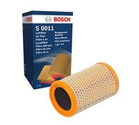 Bosch S0011 Car Air Filter - Separates Particles from the Air Intake - Moisture-resistant plus High Tensile Strength
