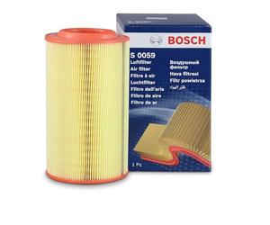 Bosch S0059 Car Air Replacement Filter | Separates Particles from the Air Intake - Moisture-resistant plus High Tensile Strength