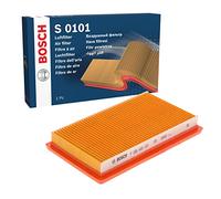 Bosch S0101 Car Air Filter - Separates Particles from the Air Intake - Moisture-resistant plus High Tensile Strength
