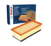 Bosch Car Air Filter S0121 – Moisture-resistant, High Tensile Strength, Particle-separating
