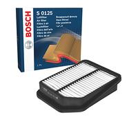 Bosch S0125 Car Air Filter - Separates Particles from the Air Intake - Moisture-resistant plus High Tensile Strength