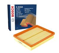 Bosch S0164 Car Air Filter - Separates Particles from the Air Intake - Moisture-resistant plus High Tensile Strength