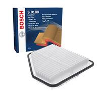 Bosch S0188 Car Air Filter - Separates Particles from the Air Intake - Moisture-resistant plus High Tensile Strength
