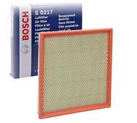 Bosch Air Filter S0217 - Moisture-resistant, High Tensile Strength - Fits Vauxhall/Opel