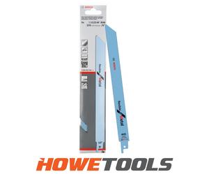 BOSCH S1122AF (pkt of 5) Flexible for metal 225mm