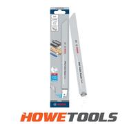 Bosch Professional 5 pieces Sabre Saw Blade S 1122 HF Flexible for Wood and Metal (Length 225 mm, sabre saw accessories)