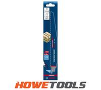 Bosch Professional Reciprocating Saw Blade S 1142 KHM – Expert Tough Wood, 225 mm, Pack of 3