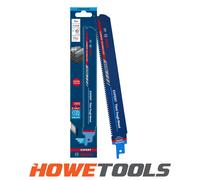 Bosch Professional 1x Expert ‘Thick Tough Metal’ S 1155 CHC Reciprocating Saw Blade (for Tough steel, Cast iron, Length 225 mm, Accessories Reciprocating Saw)