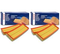 Bosch S3071 Car Air Filter - Separates Particles from the Air Intake - Moisture-resistant plus High Tensile Strength (Pack of 2)