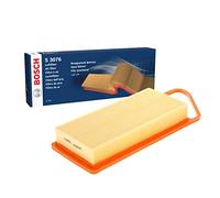 Bosch S3076 Car Air Filter - Separates Particles from the Air Intake - Moisture-resistant plus High Tensile Strength