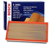 Bosch S3081 Car Air Filter - Separates Particles from the Air Intake - Moisture-resistant plus High Tensile Strength