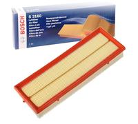 Bosch S3160 Car Air Filter - Separates Particles from the Air Intake - Moisture-resistant plus High Tensile Strength