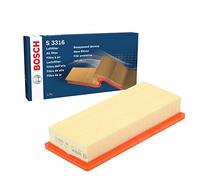 Bosch S3316 Car Air Filter - Separates Particles from the Air Intake - Moisture-resistant plus High Tensile Strength
