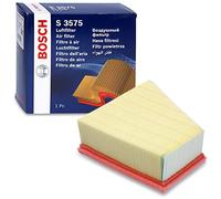Bosch S3575 Car Air Filter - Separates Particles from the Air Intake - Moisture-resistant plus High Tensile Strength