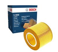 Bosch S3590 Car Air Filter - Separates Particles from the Air Intake - Moisture-resistant plus High Tensile Strength