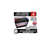 Bosch S4009 Eq. Car Battery 12V Sealed Calcium 4 Yr Warranty Type 072
