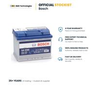 Bosch S4E05 vehicle battery 60 Ah 12 V 640 A Car