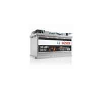 Bosch S5 A11 Car Battery 80 A/h - 800 A - 12 V, Type 115, AGM Lead-acid for Vehicles with a Start/Stop System, Left (-) Right (+), 315 x 175 x 190 mm