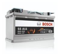 Bosch S5A11 Car Battery 80A / h-800A