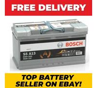 AGM Car Battery S5A13 Bosch Stop Start 50538368 000915105CE 3D0915105A Quality