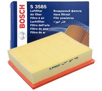 BOSCH Air Filter for Audi 100 Quattro ABC 2.6 Litre July 1992 to July 1994