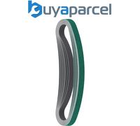 Bosch 10x PRO Stainless Steel Sanding Belt Y580 for Powerfiles (for Stainless steel, 13 x 457 mm, Grit 60, Professional Accessory Powerfile)